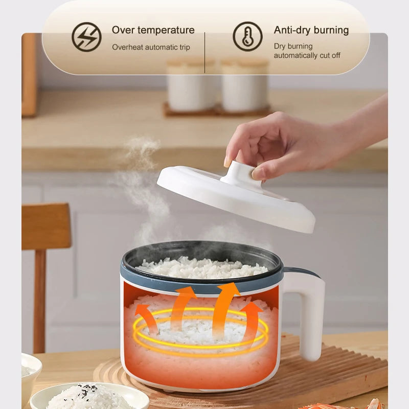 MultiCook Electric Pot: Double Layer Rice Cooker & Hotpot