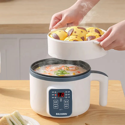 MultiCook Electric Pot: Double Layer Rice Cooker & Hotpot