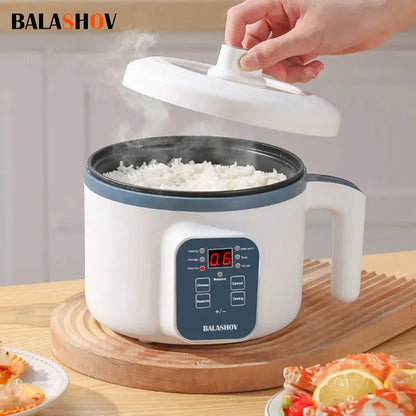 220V Electric Rice Cooker Single Double Layer Multi Cooker Non-Stick Hotpot Pan Home Appliances for The Kitchen Pots 1-2 People