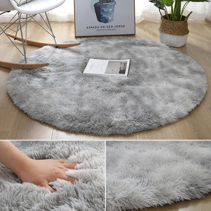 UltraPlush Cloud Rug - Luxe White Bliss for Home & Living Spaces